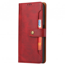 Funda de tarjeta frontal Poco X3 con colgante