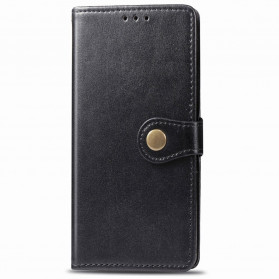 Funda de polipiel Samsung Galaxy A71 5G con cierre vintage