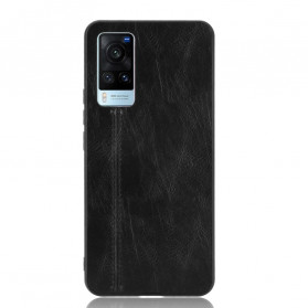 Funda Vivo X60 efecto piel cosida