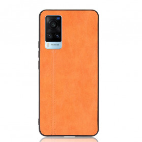 Funda efecto cuero cosida para el Vivo X60