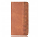 OnePlus 9 Vintage Leather Effect Flip Cover