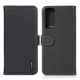 Funda de cuero OnePlus 9 Pro Litchi KHAZNEH