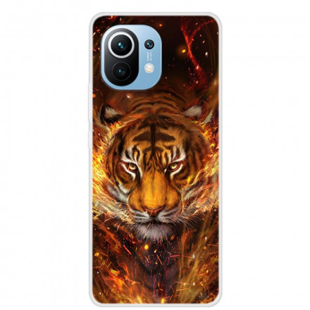 Funda Xiaomi Mi 11 Fire Tiger