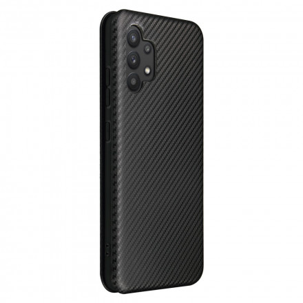 Flip Cover Samsung Galaxy A32 4G Fibra de Carbono