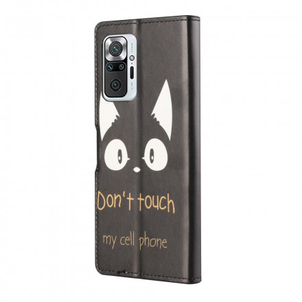 Funda Xiaomi Redmi Note 10 Pro Don't Touch My Cell Phone