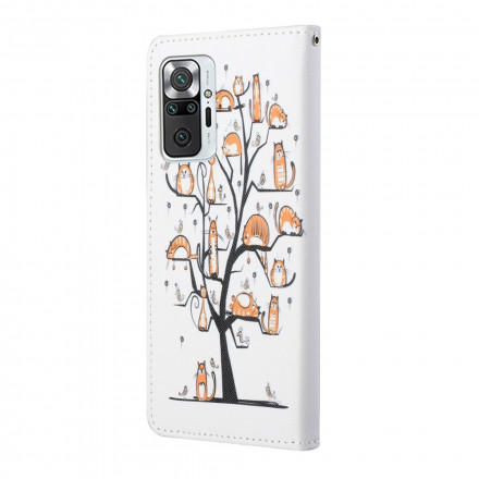 Funda con colgante Xiaomi Redmi Note 10 Pro Funky Cats