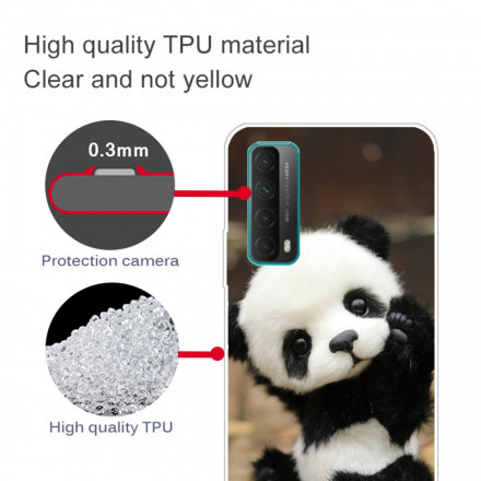 Funda Huawei P smart 2021 Flexible Panda