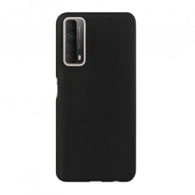 Huawei P Smart 2021 Funda de silicona flexible color caramelo