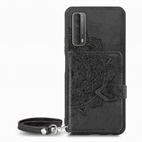 Funda multifuncional con estampado de mandalas Huawei P Smart 2021