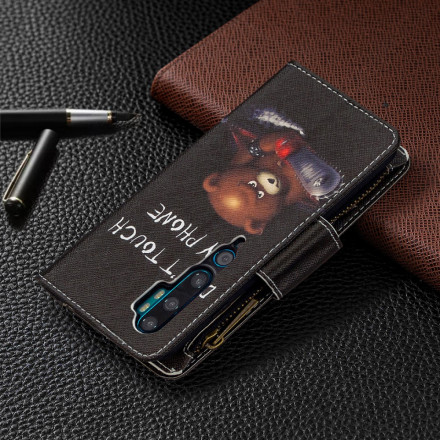 Xiaomi Mi Note 10 / Note 10 Pro Funda Zipped Bear