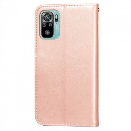 Funda de cuero Xiaomi Redmi Note 10 / Note 10s Style Monochrome