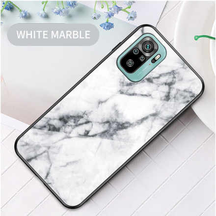 Xiaomi Redmi Note 10 / Note 10s Funda de cristal templado Marble Colors