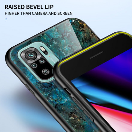 Xiaomi Redmi Note 10 / Note 10s Funda de cristal templado Marble Colors