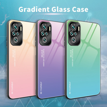 Xiaomi Redmi Note 10 / Note 10s Funda de cristal templado Be Yourself