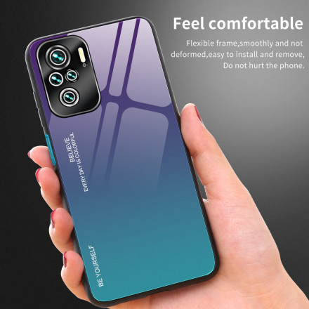 Xiaomi Redmi Note 10 / Note 10s Funda de cristal templado Be Yourself