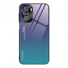 Xiaomi Redmi Note 10 / Note 10s Funda de cristal templado Be Yourself