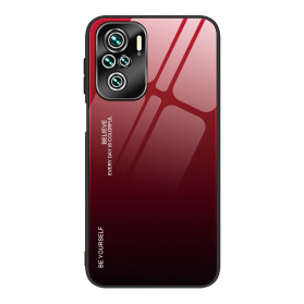 Xiaomi Redmi Note 10 / Note 10s Funda de cristal templado Be Yourself
