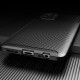 Xiaomi Redmi Note 10 / Note 10s Funda blanda con textura de fibra de carbono