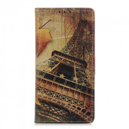Xiaomi Redmi Note 10 / Note 10s Funda Torre Eiffel En Otoño