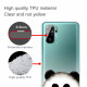 Xiaomi Redmi Note 10 / Note 10s Funda Panda Transparente