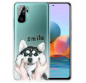 Xiaomi Redmi Note 10 / Note 10s Funda Smile Dog