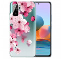 Funda Xiaomi Redmi Note 10 / Note 10s Flores Pequeñas Rosa