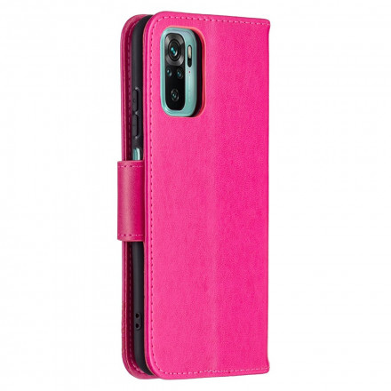 Xiaomi Redmi Note 10 / Note 10s Funda con colgante estampada de mariposa