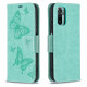 Xiaomi Redmi Note 10 / Note 10s Funda con colgante estampada de mariposa