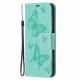 Xiaomi Redmi Note 10 / Note 10s Funda con colgante estampada de mariposa