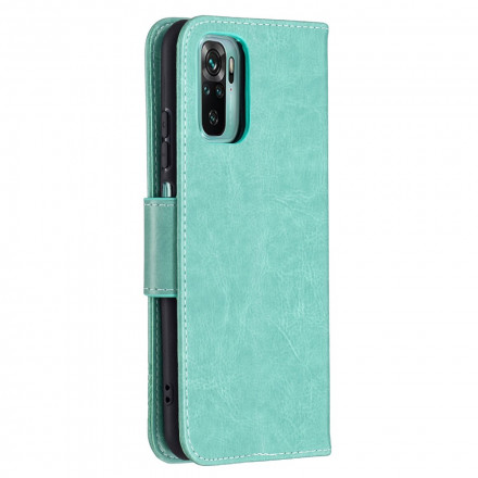 Xiaomi Redmi Note 10 / Note 10s Funda con colgante estampada de mariposa