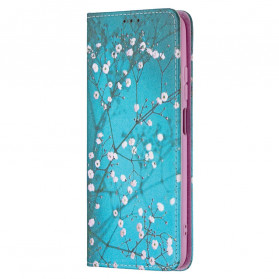 Flip Cover Xiaomi Redmi Note 10 / Note 10s Ramas floridas