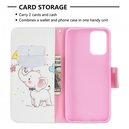 Xiaomi Redmi Note 10 / Note 10s Funda de bebé elefante