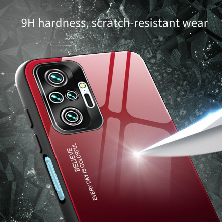 Xiaomi Redmi Note 10 Pro Funda Tempered Glass Be Yourself