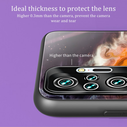 Xiaomi Redmi Note 10 Pro Funda Tempered Glass Design Colors