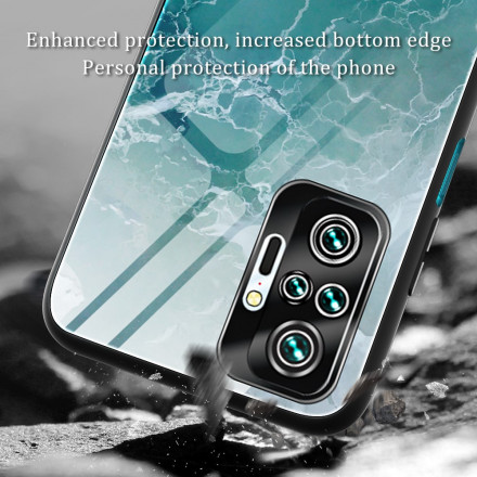 Xiaomi Redmi Note 10 Pro Funda Tempered Glass Design Colors