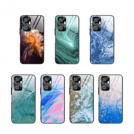 Xiaomi Redmi Note 10 Pro Funda Tempered Glass Design Colors