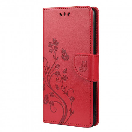 Funda Xiaomi Redmi Note 10 Pro Mariposas y Flores