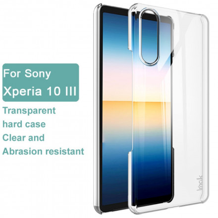 Sony Xperia 10 III IMAK Funda de cristal transparente