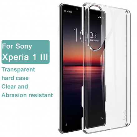 Sony Xperia 1 III IMAK Funda de cristal transparente
