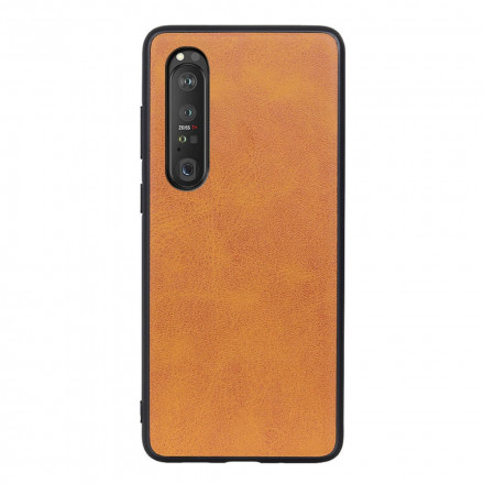 Funda de cuero para Sony Xperia 1 III