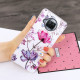 Xiaomi Mi 10T Lite 5G / Redmi Note 9 Pro 5G Funda Flores Jaspeadas