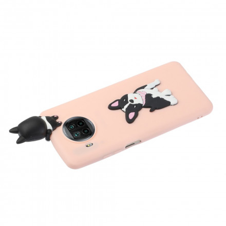 Funda Xiaomi Redmi 9T Dog Blanco y Negro - Dealy