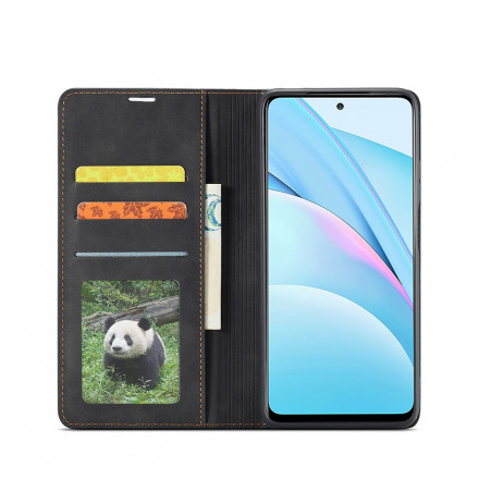 Flip Cover Xiaomi Mi 10T Lite 5G / Redmi Note 9 Pro 5G Efecto Cuero FORWENW