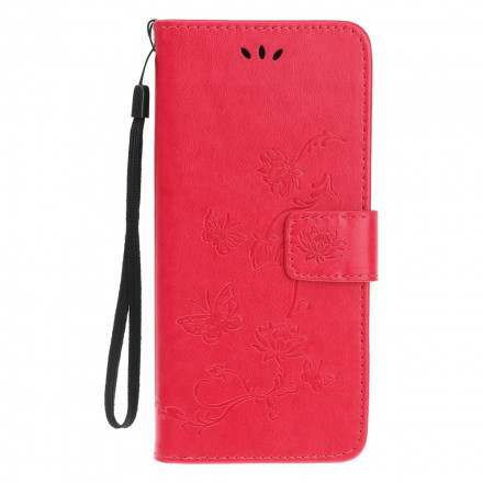 Xiaomi Mi 11 Lite / Lite 5G Funda con colgante de mariposas y flores