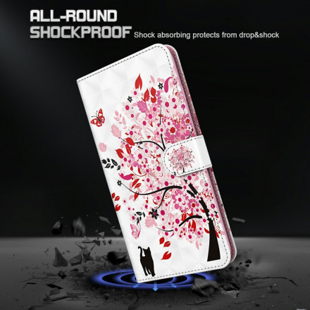 Funda Xiaomi Mi 10T Lite 5G / Redmi Note 9 Pro 5G Light Spot Tree Pink