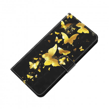 Xiaomi Mi 10T Lite 5G / Redmi Note 9 Pro 5G Funda Yellow Butterflies