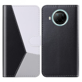 Funda Xiaomi Mi 10T Lite 5G / Redmi Note 9 Pro 5G Efecto Cuero Tricolor