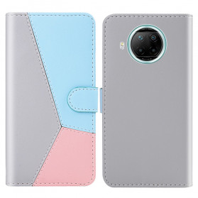 Funda Xiaomi Mi 10T Lite 5G / Redmi Note 9 Pro 5G Efecto Cuero Tricolor