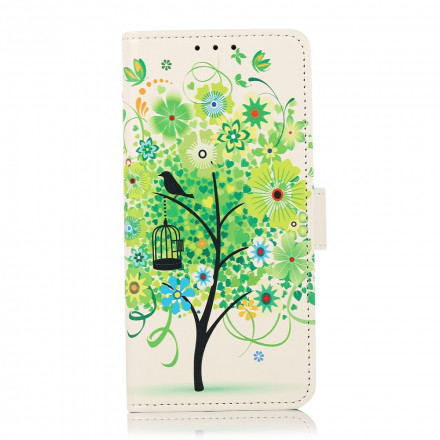 Funda de árbol de flores Xiaomi Redmi Note 10 5G