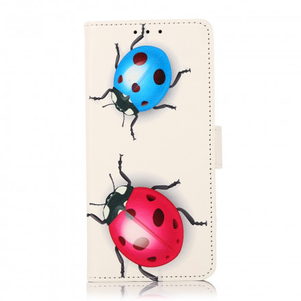 Funda Xiaomi Redmi Note 10 5G Ladybugs